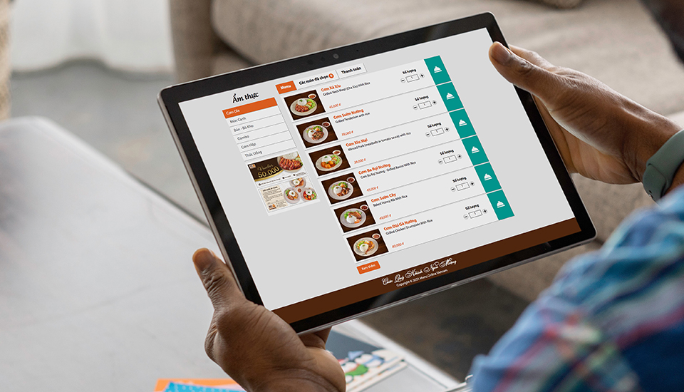 Menu Online